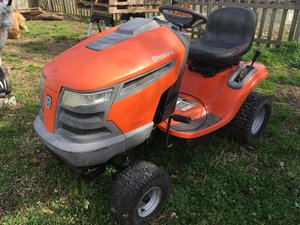 Husqvarna riding deals mower yth24k48