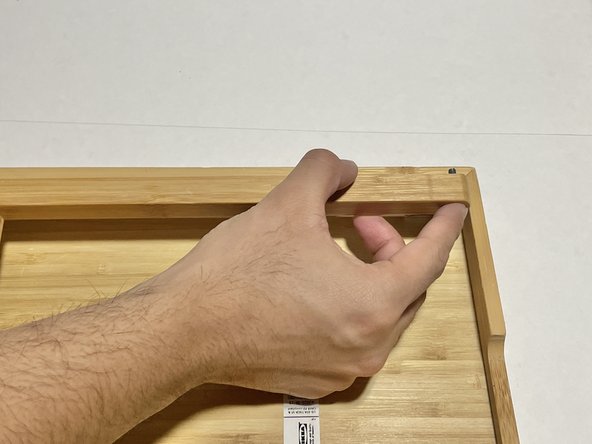 Ikea RESGODS Bed Tray Leg Replacement: 3 단계, 이미지 3개 중 3개