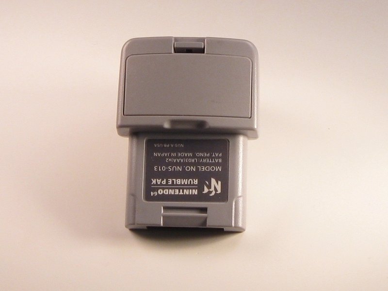 Nintendo 64  Rumble Pak Battery Replacement