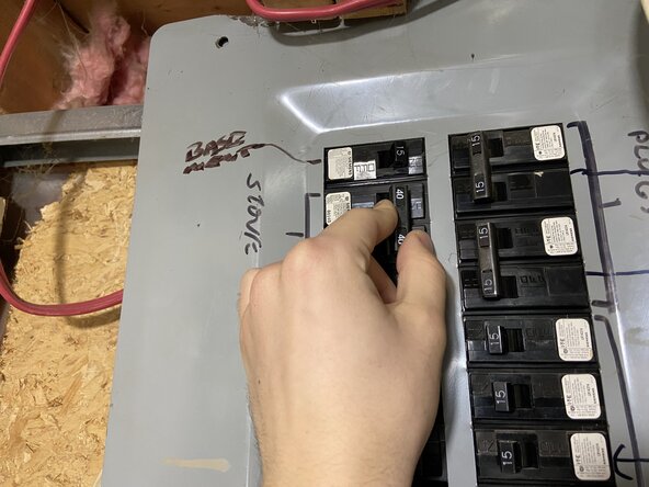 Samsung NE59K3310SS Range Dual Surface Element Control Switch Replacement: step 14, image 3 of 3