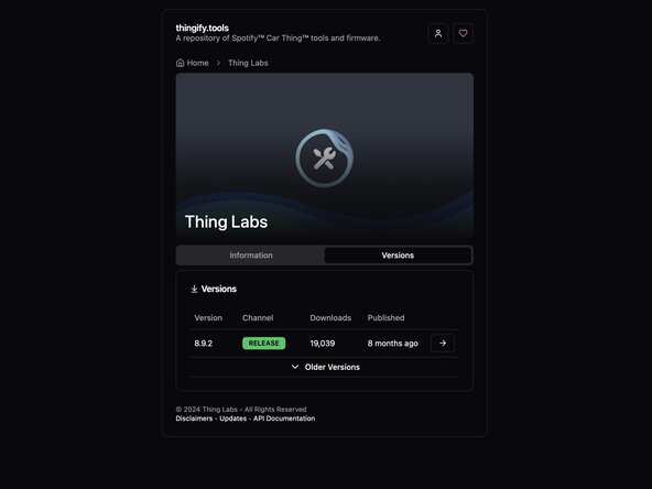 How to Install Custom Firmware onto Car Thing, Preparing your Software: crwdns2935265:01crwdnd2935265:01crwdnd2935265:03crwdne2935265:0