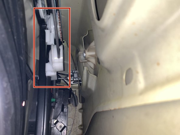 2004 Mini Cooper Driver Window Replacement: step 7, image 1 of 3