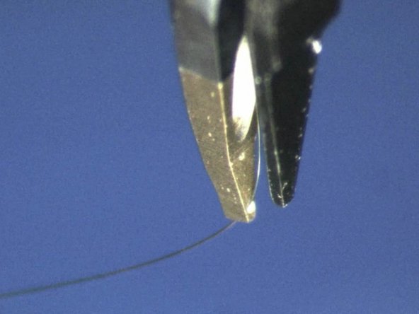 How to change Tool for DeepAccess, Thread Wire through Wedge-hole: 手順 7、 3の画像 3