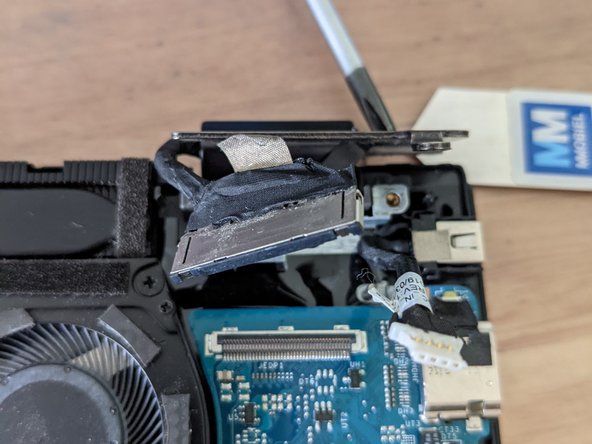 Lenovo Ideapad C340-API or Flex 14-API Display Assembly Replacement, Disconnect the screen connector: crwdns2935265:05crwdnd2935265:02crwdnd2935265:02crwdne2935265:0