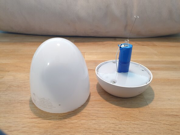 Disassembly Mediacous ME-NL02 Nightlight Egg, Remove screws: crwdns2935265:02crwdnd2935265:01crwdnd2935265:03crwdne2935265:0