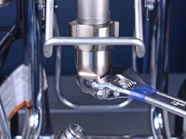 Do not completely unscrew and remove the intake valve. You will perform this in a later step.