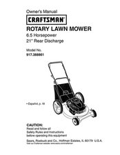 Craftsman 21 6.5 hp lawn mower hot sale