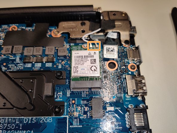 Dell latitude 3500 Teardown, Remove Wi-Fi Card: crwdns2935265:08crwdnd2935265:02crwdnd2935265:03crwdne2935265:0