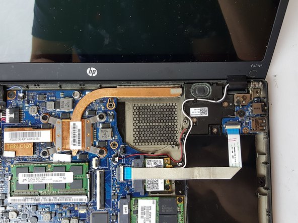 HP Folio 13t-1000 Cooling Fan Replacement: crwdns2935265:011crwdnd2935265:02crwdnd2935265:02crwdne2935265:0