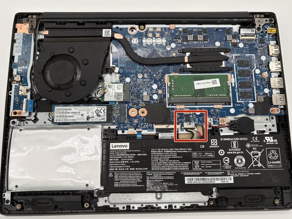 Lenovo IdeaPad 3 14IML05 RAM Replacement: step 2, image 1 of 1
