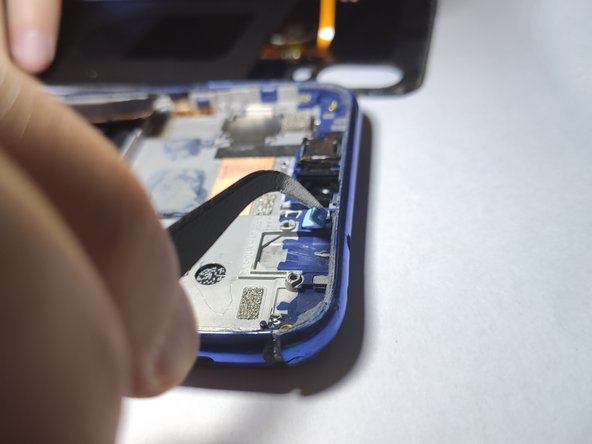 Xiaomi Redmi Note 7 Screen and Metal case Replacement, Remove proximity sensor: step 13, image 3 of 3