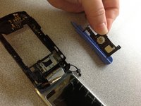 BlackBerry Pearl Flip 8220 Circuit Board and Roller Ball