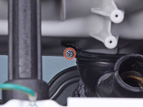 LG Front Load Washing Machine Pump Hose Replacement, Loosen the pump hose: crwdns2935265:035crwdnd2935265:02crwdnd2935265:02crwdne2935265:0