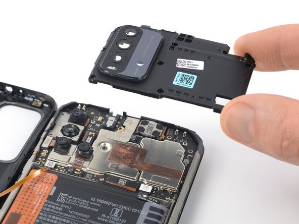 Xiaomi Redmi Note 9T Screen Replacement, Remove the motherboard cover: crwdns2935265:013crwdnd2935265:02crwdnd2935265:02crwdne2935265:0