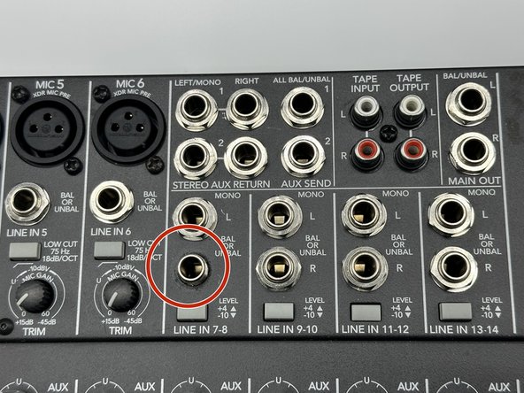 Mackie 1402-VLZ Pro Auxiliary Port Hex Nut and Washer Replacement: crwdns2935265:03crwdnd2935265:02crwdnd2935265:02crwdne2935265:0