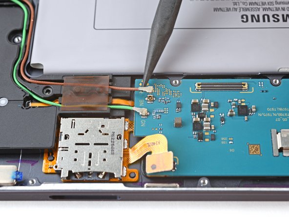 Samsung Galaxy Tab S7+ 5G Battery and Frame Assembly Replacement