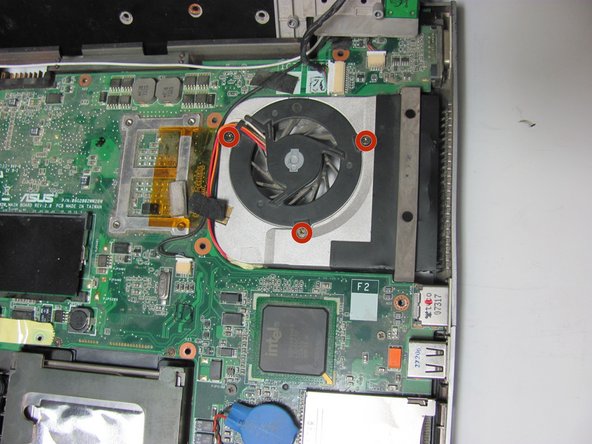 Asus W2W-A1 Fan Replacement, Fan: crwdns2935265:013crwdnd2935265:02crwdnd2935265:02crwdne2935265:0