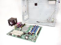 Removing HP Compaq dx2000MT Processor