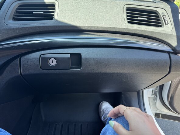 2019-2021 Acura ILX Cabin Air Filter Replacement, Cabin Air Filter: step 1, image 1 of 3