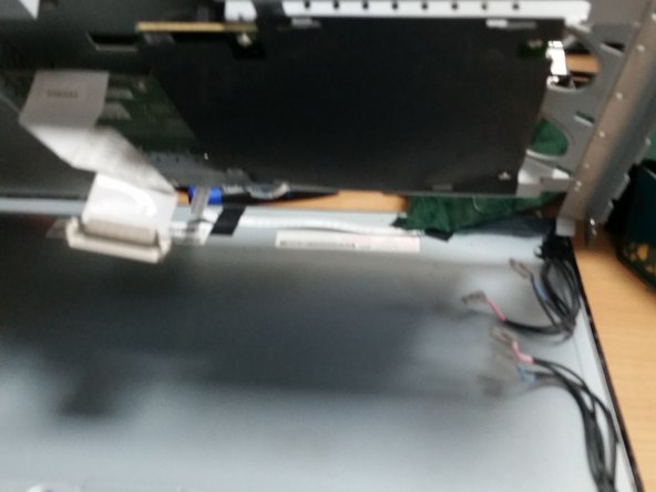 Repairing LCD monitor Dell 17", remove back panel off the LCD screen: step 6, image 1 of 1