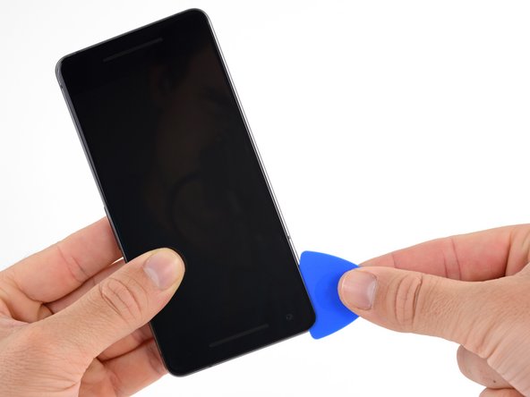 谷歌 Pixel 2 屏幕组件维修更换指南: 步骤 6 中的图像 2，3