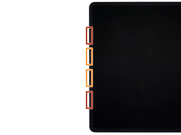 iPad Pro 12.9" 5th Gen Opening Procedure, Left edge information: crwdns2935265:00crwdnd2935265:01crwdnd2935265:02crwdne2935265:0