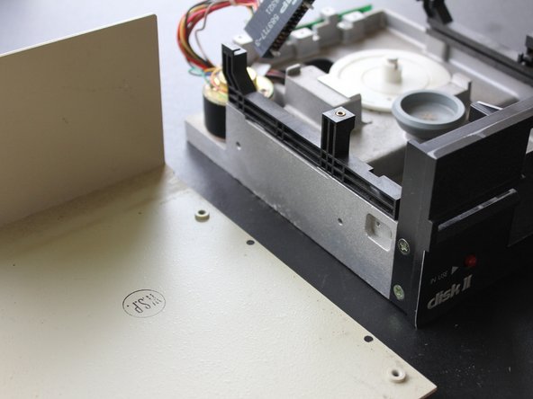 Apple Disk II Floppy Disk Subsystem Teardown and Optical Drive Conversion, Remove bottom of case: step 16, image 1 of 1