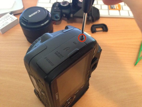 Canon EOS Rebel T2i Top Cover Replacement: step 3, image 2 of 2
