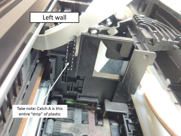 Epson Printer L6170: Accessing Print Head, Error Code 031006, The Left Wall: crwdns2935265:03crwdnd2935265:03crwdnd2935265:03crwdne2935265:0
