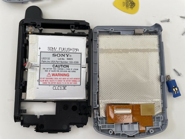 Palm Tungsten W (i710) Teardown, Front cover: crwdns2935265:011crwdnd2935265:03crwdnd2935265:03crwdne2935265:0