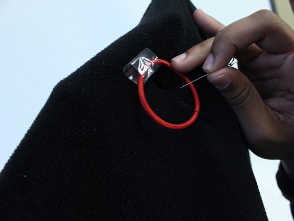 How to Repair a Ripped Cloth-Fleece Jacket: step 4, image 2 of 2
