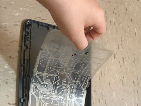 Logitech K120 Keyboard USB Cable Replacement, Removing The Membrane: crwdns2935265:07crwdnd2935265:02crwdnd2935265:02crwdne2935265:0