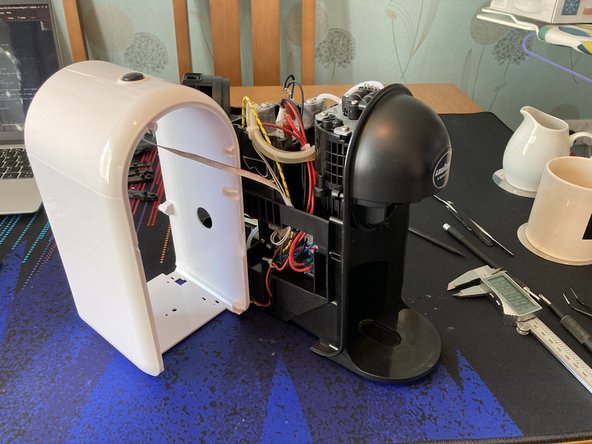 Lavazza A Modo Mio Minù PCB & Power Switch Removal, Remove Main Housing - Finale: step 11, image 2 of 3