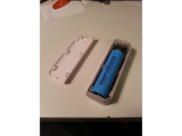 Disassembly of housing, battery, circuitry Logilink PA0085, Open housing: crwdns2935265:01crwdnd2935265:02crwdnd2935265:03crwdne2935265:0