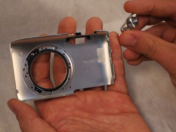 Замена спусковой кнопки затвора фотоаппарата Nikon Coolpix S3500 - HD01