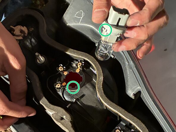 2005 Toyota 4Runner Rear Taillight Right Replacement, Reinstall the Socket into the Taillight Housing: step 14, image 1 of 3