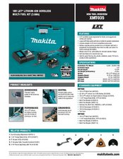 Makita discount xmt03z 18v