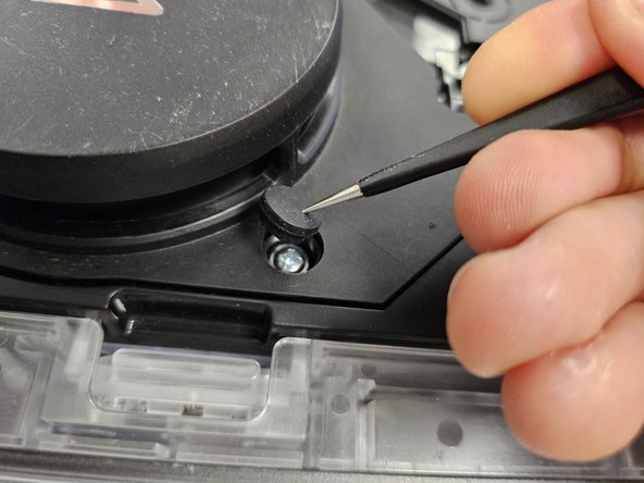 Roborock S7: Laser Distance Sensor Replacement, Removing the rubber caps.: crwdns2935265:03crwdnd2935265:02crwdnd2935265:02crwdne2935265:0