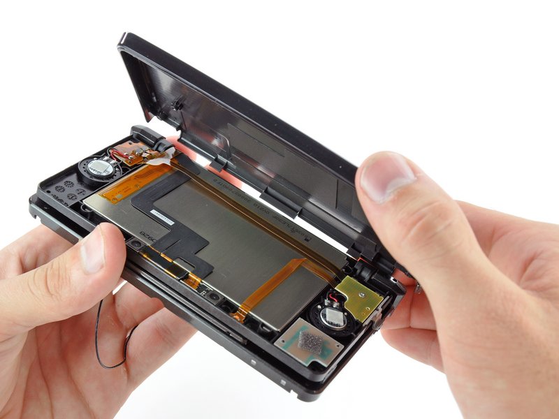 Nintendo 3DS Rear Display Bezel Replacement