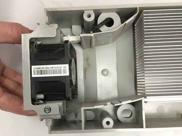Rockwell Automation PowerFlex 755 Disassembly, Removing the Back Fan: step 14, image 1 of 2