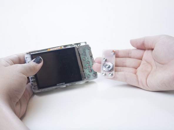 Olympus VR-350 Back Plate Replacement, Back Plate: crwdns2935265:04crwdnd2935265:02crwdnd2935265:02crwdne2935265:0