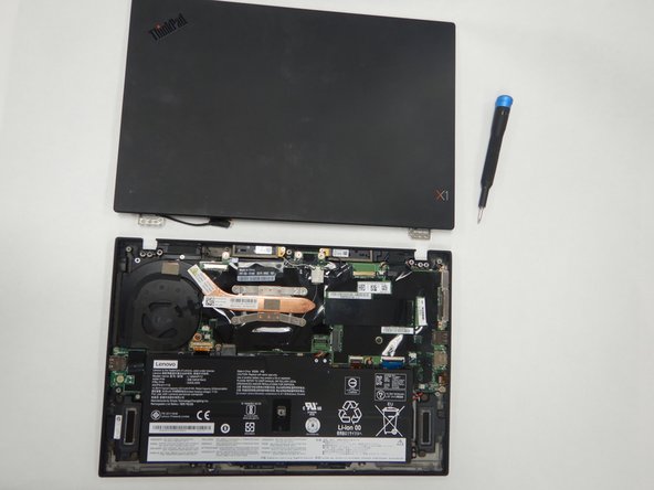 Lenovo ThinkPad X1 Carbon 7th Gen Display Replacement: crwdns2935265:05crwdnd2935265:02crwdnd2935265:02crwdne2935265:0