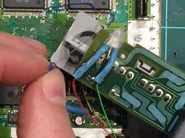 Super Nintendo 50/60 Hz Switchless Mod + LED Mod