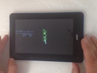 Acer Iconia Tab B1 Factory Hard Reset/Password Removal