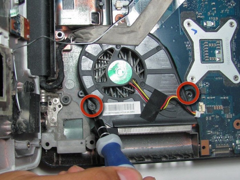 Toshiba Satellite L455 S5975 Fan Replacement Ifixit Repair Guide
