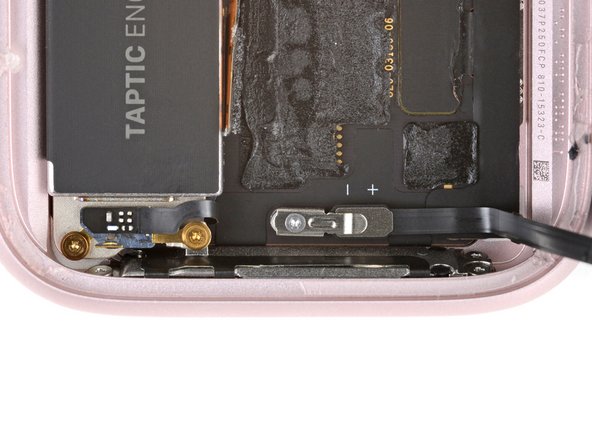 Apple Watch Series 9 (45mm) Battery Replacement, Remove the battery connector screw: passo 17, immagine 2 di 2