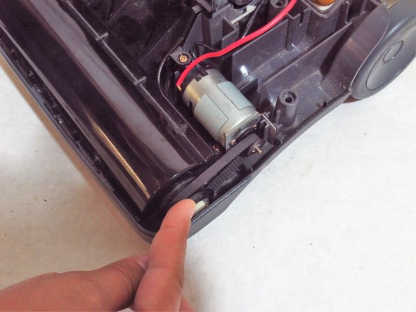 Eureka 402A Mini Light Upright Vacuum Belt Replacement: step 7, image 2 of 3