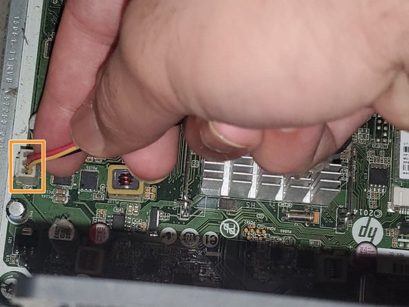 HP Desktop 550-A39 Fan Replacement: stap 0, afbeelding 2 van 2
