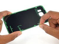 Samsung Galaxy S6 Edge Rear Glass Adhesive Replacement