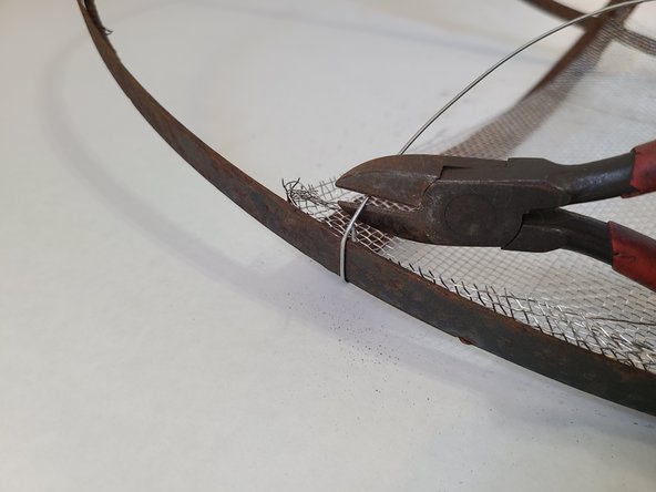 How to Repair a Firepit Spark Screen Lid: step 4, image 2 of 3